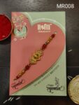 RAKHI - SHREE STONE RAKHI- BEAUTIFUL DESIGN MR008