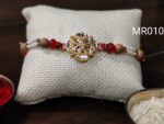 RAKHI - SHREE STONE RAKHI- BEAUTIFUL DESIGN MR010